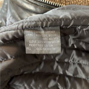 Leather jacket. Men’s xl. Brand Guess